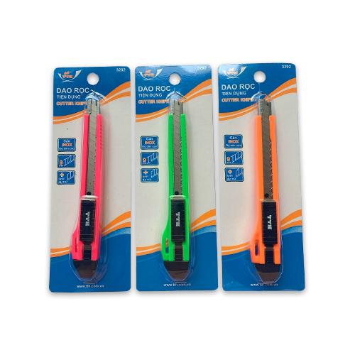 Dao rọc giấy 9mm lưỡi 60 độ TTH - 3202