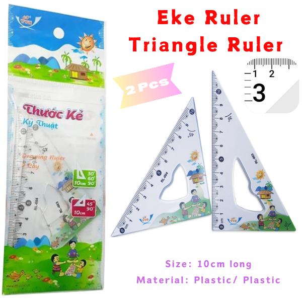 Bộ thước EKE nhựa 2 chiếc TTH - RL011-012