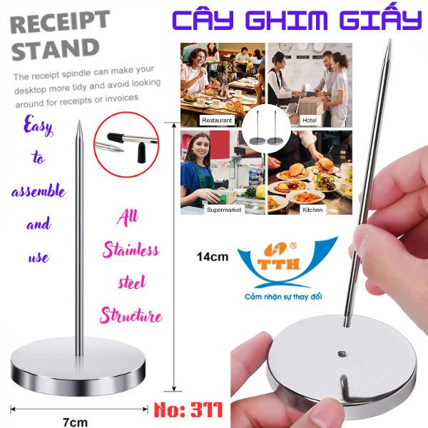 Cây xiên giấy, ghim tài liệu TTH - 311