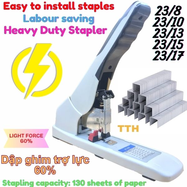 Dập ghim lớn trợ lực 60% 23/8-23/17 No.9140