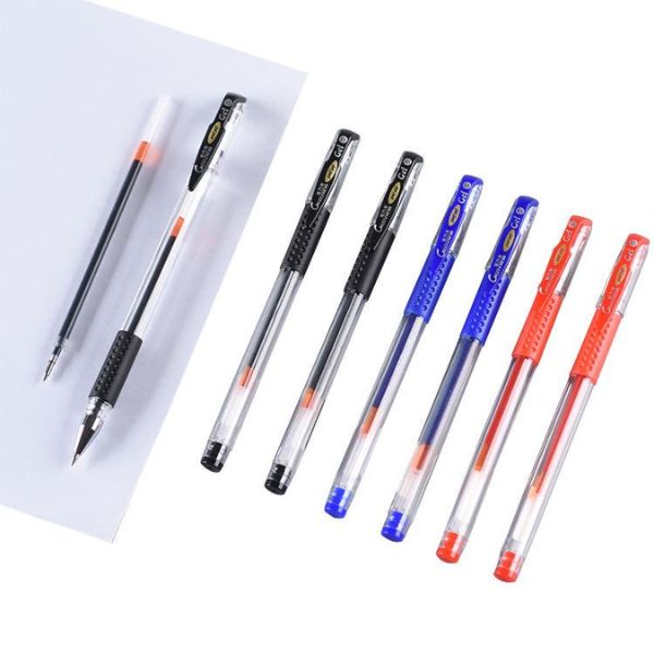 Bút Gel Nước Mini 0.5mm mực Xanh/Tím/Đỏ/Đen
