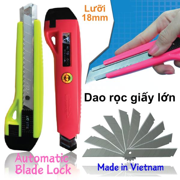 Dao rọc giấy lớn lưỡi 18mm TTH - 3203